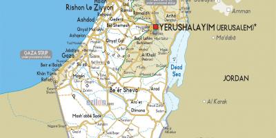 Карта холона израиль на русском