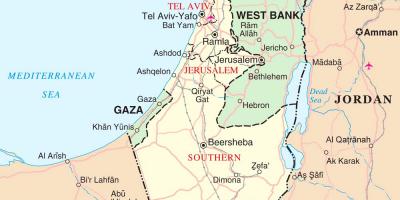 Туристична Карта Ізраїлю